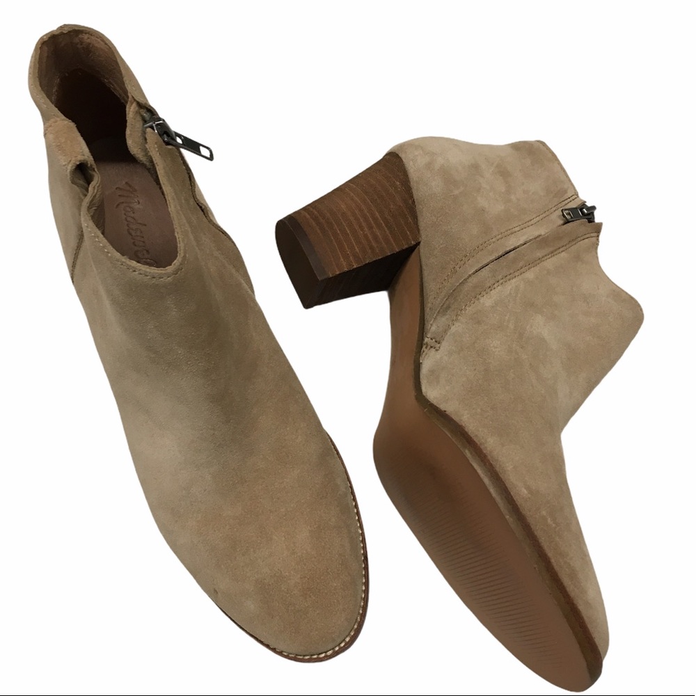 Madewell Billie Boots tan color